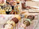 Cooking Class - Summer Series for Little Bakers in Northern Suburbs: a collage featuring kids baking cupcakes, cakepops and more