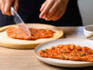 Cooking Class - Prepare a Korean BBQ Feast in Vancouver: Kimchi Pancake cutting