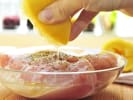 Cooking Class - African Southern Fusion: Lemon juice over chicken