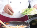 Cooking Class - Enticing Thai Fare - Date Night in Downtown Dallas: Making pad Thai