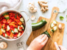 Team Building Cooking Class - The Essence of French Cooking in East San Diego: Making ratatoille