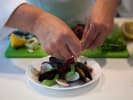 Couples Cooking Class - Surf and Turf for 2: Making seafood salad