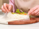 Cooking Class - Vietnamese Dishes Featuring Rice Paper in Baltimore: Making spring rolls
