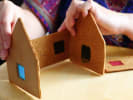 Online Cooking Class - Make Your Own Gingerbread House: Making the cookie house