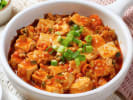 Cooking Class - Shanghai and Beyond in Houston: Mapo tofu dish with scallion garnish