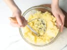 Cooking Class - Perfect Parisian Plates - Date Night in Downtown Dallas: Mashing potatoes