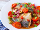 Cooking Class - Mediterranean Coastal Fare: Mediterranean style grilled fish with tomato olives and capers