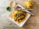 Online Cooking Class - Pappardelle Pasta From Scratch: pappardelle pasta with bolognese
