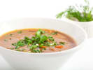 Special Press Event - French Halibut Cooking Class in San Francisco: Mushroom soup