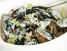 Cooking Class - Bounty of the Sea: Mussels in white wine sauce
