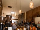 Food Tour - Brownstone Brooklyn's Best Bites in Manhattan: cafe with coffee roasters