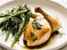 Cooking Class - Parisian Romance - Date Night in Northern Virginia: Pan Roasted Chicken with Wine and Herb Sauce