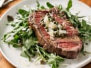 Cooking Class - A Tuscan Dream - Date Night in Northern Virginia: Pan Roasted Steak with Capers, Arugula and Parmesan