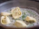 Team Building Cooking Class - Pasta Competition Alla Italiano in Atlanta: Pasta in pan sizzling in sage butter sauce