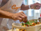 Private Chef - Bachelor Party Bites: Chef preparing meals