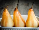 Cooking Class - Saucing Scallops and More: Poached pears