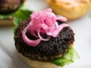 Team Building Cooking Class - Vegetarian Multi-Course Feast in Culver City: Quinoa burger