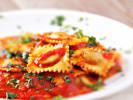 Cooking Class - Italian Pasta Night - Family Fun in Dallas: Ravioli with tomato Sauce