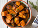 Cooking Class - Seared Steak and Sweet Treats - Date Night in Northern Virginia: Roasted Sweet Potatoes with Bacon Vinaigrette