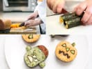 Sushi Making Class - Spooky Sushi Creations in Manhattan: Roll Halloween Jack o' Lantern and Frankenstein Sushi