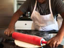Online Pizza Making Class - Pizza Party Perfection: Rolling pizza dough