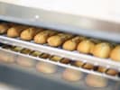 Cooking Class - Chocolate-Dipped French Éclairs in Culver City: Rows of golden éclairs baking in an oven during a pastry making class