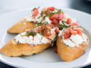 Cooking Class - Italian Pizza and Pasta Night in Miami: Ricotta and Cherry Tomato Toast