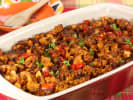Cooking Class - Elevated Seasonal Fare in NYC: Sage Cornbread Stuffing with red peppers