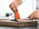 Cooking Class - Summertime Grilling Adventures At Home in Manhattan: Salmon filleting