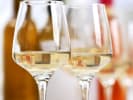 Virtual Wine Tasting - Wine Tasting Fundamentals: Sauvignon Blanc wine in glasses