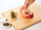 Cooking Class - Californian Mediterranean Feast: Seasoning steak