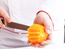 Cooking Class - Spanish and Portuguese Medley in Northern Suburbs: Sectioning orange for salad