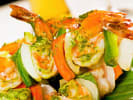 Private Chef - An Exploration of World Cuisine: Shrimp and Shishito Pepper Skewers