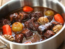 Cooking Class - Bountiful Harvest Dinner - Date Night in Northern Virginia: Simmering beef Bourguignon