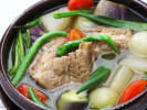 Cooking Class - An Intuitive Comfort Meal of the Five Tastes in Houston: Sinigang Soup