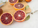 Cooking Class - Spirit of Italy in Manhattan: Sliced Blood Oranges on a Chopping Board