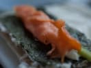 Couples Sushi Making Class - Fundamentals of Making Sushi Rolls for 2 in Downtown Seattle: Smoked salmon roll