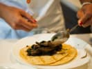 Cooking Class - Vegan Mexican Feast: Spinach and mushroom enchiladas