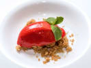 Cooking Class - Fabulous French Sauces: Strawberry sorbet