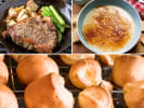 Team Building Cooking Class - Conquering the Kitchen in Northern Suburbs: TB Steakhouse Specialties collage