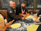 Team Building Cooking Class - Pasta Prepared From Scratch in Manhattan: Team building cooking class participants with chef 