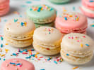 Cooking Class - Macaronage Masterclass in Northern Virginia: Vanilla Birthday Cake Macarons with Sprinkles