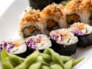 Private Chef - Exquisite Asian Feast: Vegetarian sushi