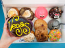 Food Tour - Donuts From Downtown Las Vegas and Fremont Street in Las Vegas: a box of donuts