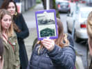 Food Tour - Portland Wine Tasting in Portland, OR: a guide showing a vintage picture of portland