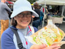 Private Food Tour + Drinks Upgrade - A Guide to Oaklandâ€™s Culinary Gems in East Bay: a woman enjoying tacos in Bay Area