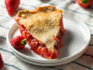 Cooking Class - Flavorful Parisian Feast - Date Night in Northern Virginia: a slice of strawberry and rhubarb tart