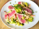 Pasta Making Class - Modern Italian Menu: ahi tuna with avocado