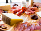 Cooking Class - Colorful Pasta From Scratch in Philadelphia: antipasto with meat and cheese