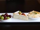Cooking Class - Learn Lasagna! in San Jose: appetizer of grapes cheese and pita chips